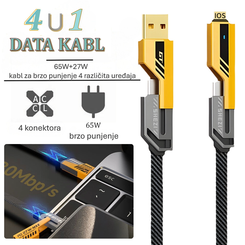 USB kabl 4 u 1