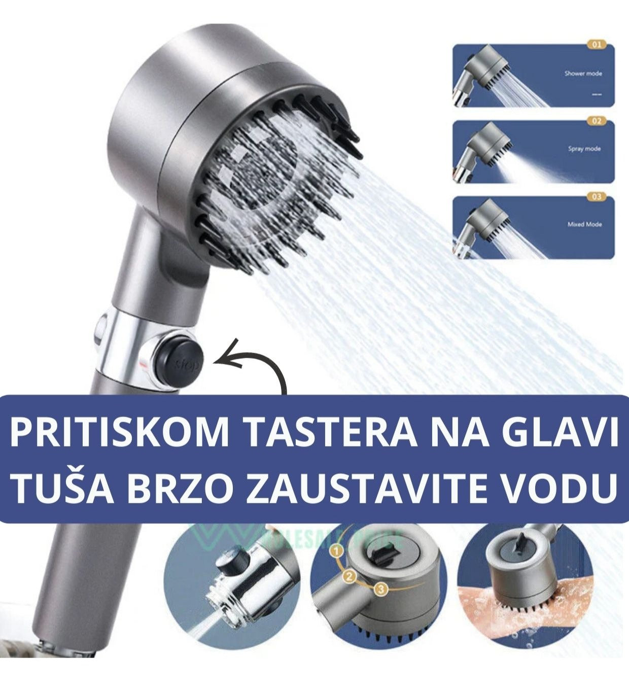 Turbo tuš